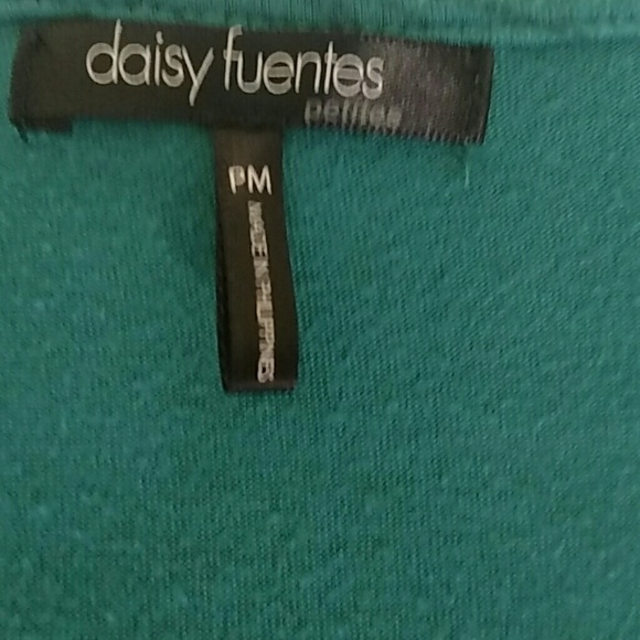 🌺Daisy Fuentes soft drapey top - Picture 3 of 3